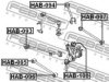 HONDA 52360SEAE10 Control Arm-/Trailing Arm Bush